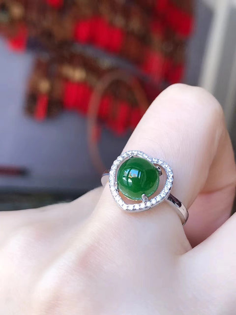 Cincin Jasper Alami 💍925 Tatahan Perak 👍Sederhana dan bergaya, desain longgar, ukuran yang dapat disesuaikan 👍Warna bahannya sangat bagus ❗️Specifications: 8mm & nbsp; Sudah termasuk pajak pengiriman