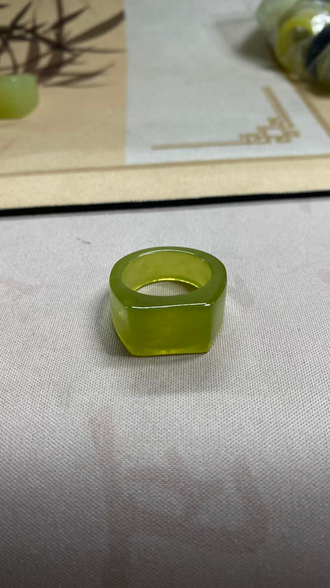 Cincin: Giok yang Indah - Diameter Dalam 19 mm, pengiriman gratis ongkir dan pajak.