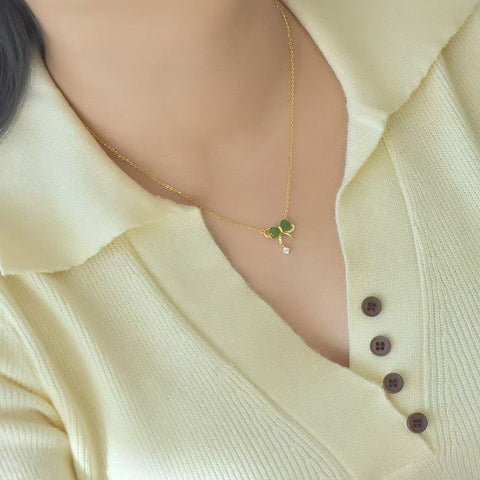 10868 Kalung Pita Jasper Alami 925 Pengaturan Perak Ukuran 5 * 5mm Giok baik-baik saja dan hangat, gaya yang indah sudah termasuk pajak pengiriman.