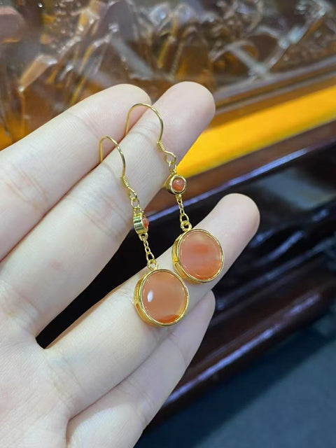 Set Nan Hong Alami dari 925 Perak Ukuran 10mm Warna dan tekstur yang indah Sudah termasuk ongkos kirim dan pajak.