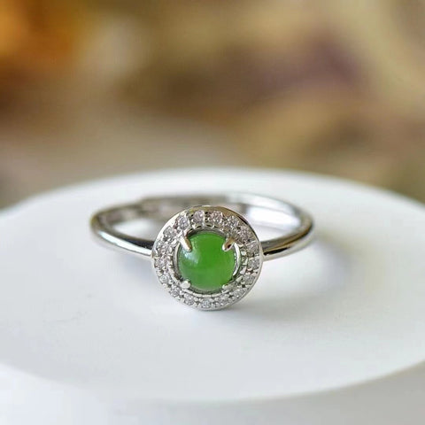 Cincin Jasper Halus 925 Perak Termasuk pajak pengiriman.