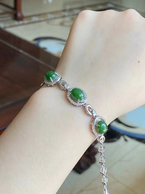 Gelang Jasper, lembut dan sensual 🌼Ukuran: 10✖️7mm Luar biasa di tangan Termasuk ongkos kirim dan pajak.