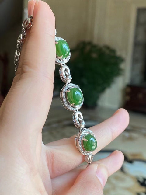 Gelang Jasper, lembut dan sensual 🌼Ukuran: 10✖️7mm Luar biasa di tangan Termasuk ongkos kirim dan pajak.
