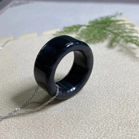 Liontin Hijau Minyak Tinta Giok Cui Giok Alami 925 Perak Ukuran 22.1mm Sudah termasuk pajak pengiriman