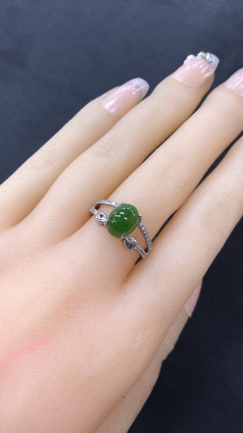 ✨ Butik 😘 Cincin Jasper Alami Murni 💍 Pengaturan Perak 925 👍 Sederhana dan bergaya, desain longgar Ukuran dapat disesuaikan 👍 Warna bahan sangat bagus ❗️ Spesifikasi: 9 × 7mm Termasuk Pajak Pengiriman
