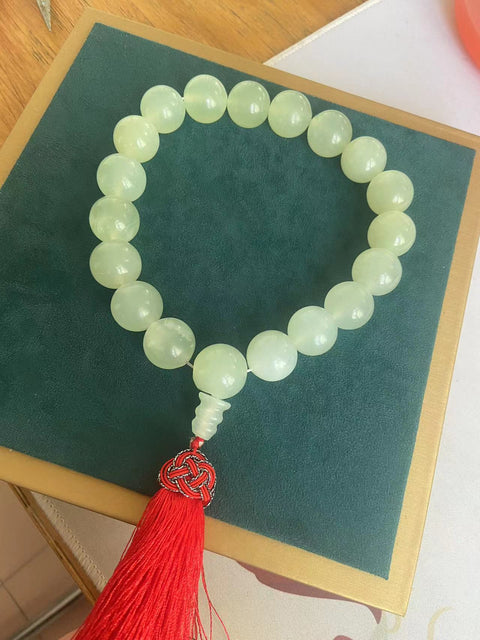 ‼️DAPAT REQUEST BERAPA BUTIR，HARGA DISESUAIKAN BERDASARKAN JUMLAH BUTIRAN ‼️Giok Cui Giok Genggam Alami 19 Buah Ukuran 18mm Sudah termasuk pajak pengiriman