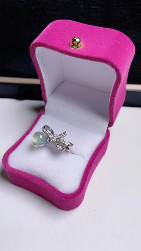 Butik Blue Water Ring Full head 925 perak dengan setting perak Pengiriman dan pajak sudah termasuk.