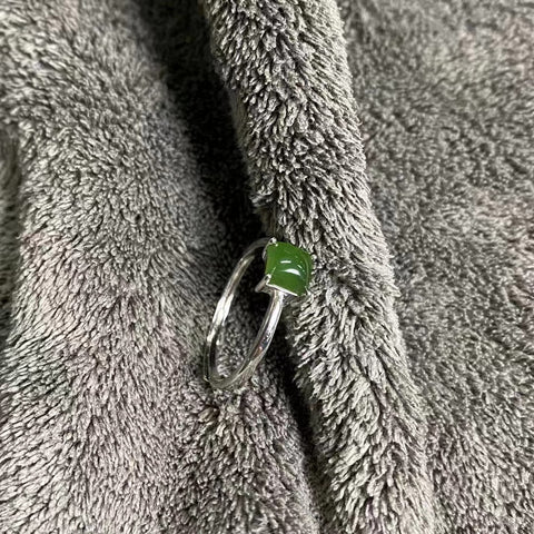 Cincin Gula Batu Jasper Bezel yang Dapat Disesuaikan Ukuran 5.1 * 5.1mm Termasuk pajak pengiriman.