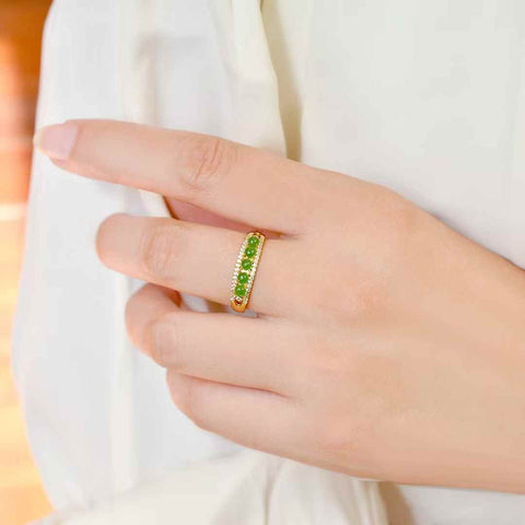 11572-2#s925 perak bertatahkan cincin giok Hetian jasper batu lepas: 3*3 termasuk ongkos kirim dan pajak
