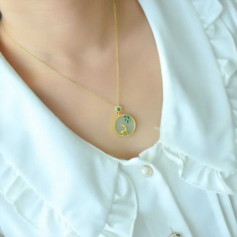 Liontin Giok Hetian Bertahtakan Perak 5790-4#s925 dengan You All the Way (Batu Kasar): 20×20 cm (Termasuk ongkos kirim dan pajak)