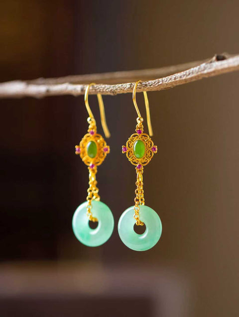 "Cincin Kerawang Emas" Perak sterling S925 berlapis emas dan kerawang yang dibungkus rumit, 12 mm, termasuk biaya pengiriman dan pajak.