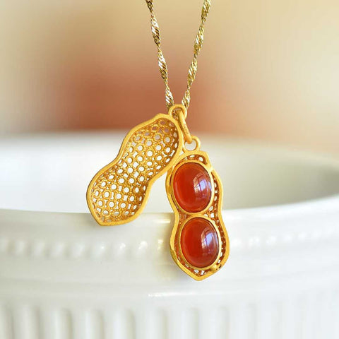 Liontin "Cinta Seumur Hidup" M20311-6#925 rubi bertatahkan akik merah. Desain unik, gaya unik, kerawang cloisonné, pengerjaan indah, makna keberuntungan, kualitas giok murni, kemerahan dan tembus cahaya; sudah termasuk ongkos kirim dan pajak.