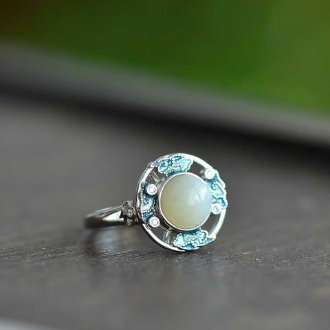 Cincin 9564, Anting 7080, Liontin 26453 - Set Terlaris Sekarang! # Set Cabochon Giok Hetian Bertahtakan Perak S925! Barang-barang individual juga tersedia, termasuk ongkos kirim dan pajak.