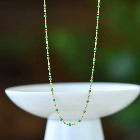 Rantai multi-batu permata perak 9965-2s925 (termasuk ongkos kirim dan pajak)