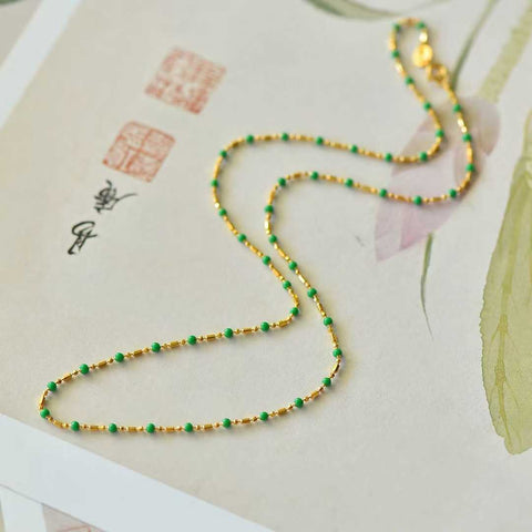 Rantai multi-batu permata perak 9965-2s925 (termasuk ongkos kirim dan pajak)