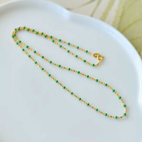 Rantai multi-batu permata perak 9965-2s925 (termasuk ongkos kirim dan pajak)