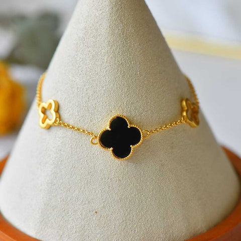 5884-6# Gelang Perak Sterling Bertatahkan Giok Hetian Alami (Giok Hitam) Permukaan Bertatahkan Giok Putih Alami 🌸 Termasuk ongkos kirim dan pajak