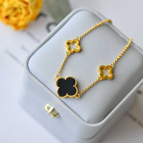 5884-6# Gelang Perak Sterling Bertatahkan Giok Hetian Alami (Giok Hitam) Permukaan Bertatahkan Giok Putih Alami 🌸 Termasuk ongkos kirim dan pajak