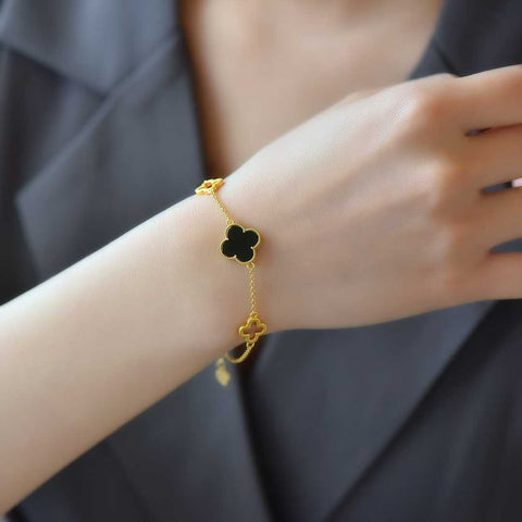 5884-6# Gelang Perak Sterling Bertatahkan Giok Hetian Alami (Giok Hitam) Permukaan Bertatahkan Giok Putih Alami 🌸 Termasuk ongkos kirim dan pajak