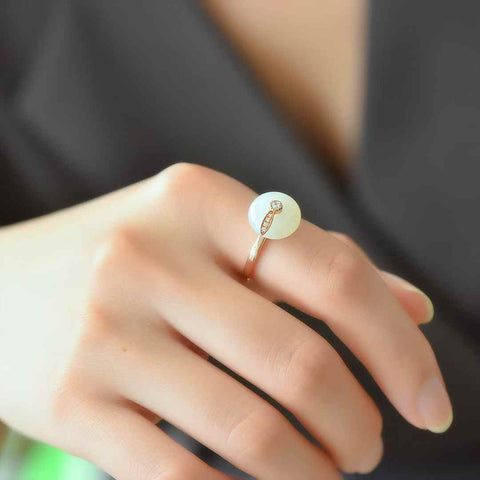 1284-1# Cincin perak sterling 925 bertatahkan gesper pengaman giok Hetian, dimensi batu permata: 12*12 mm (termasuk ongkos kirim dan pajak).