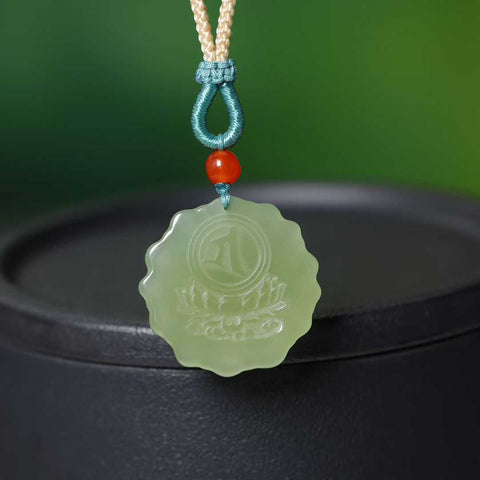 16152# Giok Hetian yang Indah "Bunga Mekar dan Kekayaan" - desain yang membawa keberuntungan dan mewujudkan keinginan! 25*25 cm, termasuk ongkos kirim dan pajak.