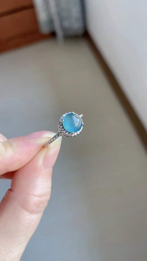 Cincin giok alami 💍, terbuat dari material tambang lama, dengan tekstur halus dan hangat, tembus pandang dan kekakuan yang sangat baik, diameter 7mm, termasuk ongkos kirim dan pajak.