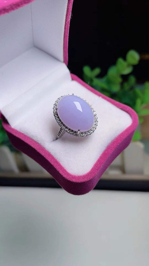 Cincin giok alami 💍 dari tambang tua, dengan tekstur halus dan hangat, warna ungu yang indah, kualitas sangat tinggi untuk pengaturan emas, pengaturan perak 925, dimensi 1,8 x 1,4 cm, termasuk ongkos kirim dan pajak.
