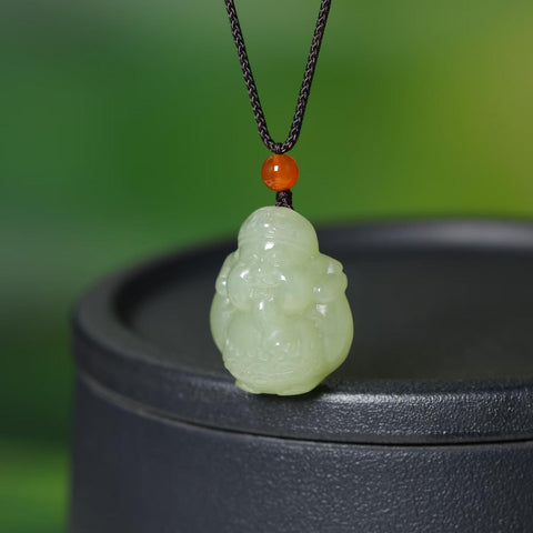16011# Bahan Qinghai Premium "Dewa Keberuntungan dan Kekayaan" - Membawa keberuntungan dan kemakmuran, 17*22 cm (termasuk ongkos kirim dan pajak).