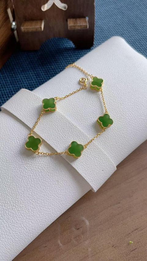 Gelang giok nefrit alami, terbuat dari bahan tambang lama, dengan tekstur halus dan hangat, warna hijau zamrud, ukuran 0,9 mm, termasuk ongkos kirim dan pajak.