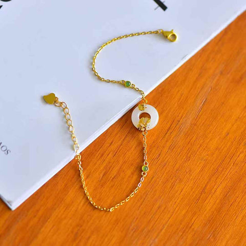 5843-2#s925 Gelang Cincin Perdamaian Batu Giok Hetian Bertatahkan Perak. Batu lepas: 12*12mm. Termasuk ongkos kirim dan pajak.