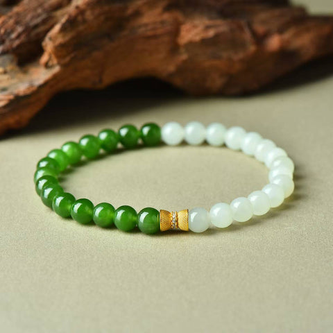 3422# Giok Hetian (giok putih) dipadukan dengan gelang pinggang ramping perak sterling S925 (6mm), termasuk ongkos kirim dan pajak.