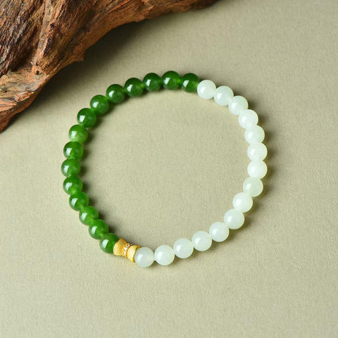 3422# Giok Hetian (giok putih) dipadukan dengan gelang pinggang ramping perak sterling S925 (6mm), termasuk ongkos kirim dan pajak.