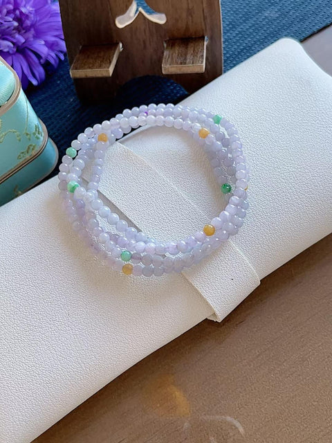 Gelang giok alami, material tambang kuno, tembus pandang yang sangat baik, warna ungu yang lembut dan halus, sulit untuk tidak menyukainya, ukuran 0.3, termasuk ongkos kirim dan pajak.