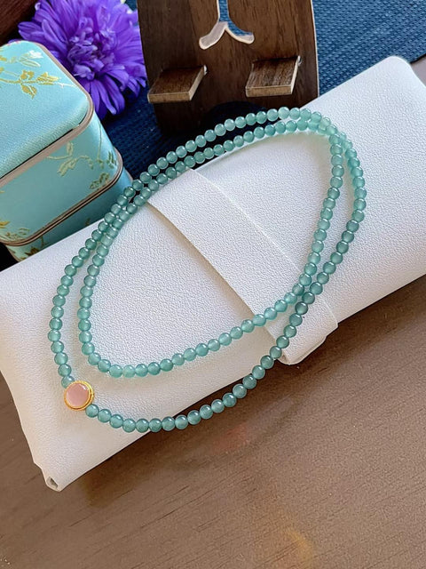 Gelang giok air biru alami, material tambang kuno, ukuran 0,4, termasuk ongkos kirim dan pajak.