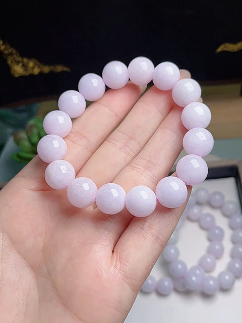 Gelang giok alami, material tambang lama, tembus pandang yang sangat baik, tekstur bersih, warna ungu yang indah, terlihat cantik di pergelangan tangan, ukuran 1.2, sudah termasuk ongkos kirim dan pajak.