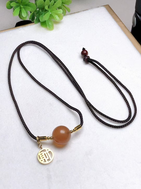 Kalung Manik-manik Pembawa Manik-manik Bunga Giok Cui Alami untuk kehidupan yang lebih baik Batu giok itu halus dan hangat Ukuran 12mm Sudah termasuk ongkos kirim dan pajak