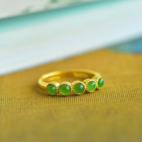 Cincin Modis Perak S925 & Giok Hetian Spinach 11340-2# Spesifikasi 3×3 mm. Gratis ongkos kirim dan pajak.
