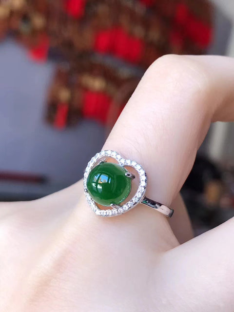 Cincin Jasper Alami 💍925 Tatahan Perak 👍Sederhana dan bergaya, desain longgar, ukuran yang dapat disesuaikan 👍Warna bahannya sangat bagus ❗️Specifications: 8mm & nbsp; Sudah termasuk pajak pengiriman
