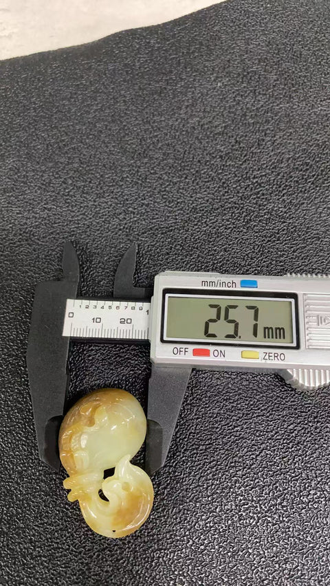Liontin Tas Uang Giok Hetian Alami & nbsp; Ukuran Batu Utama 38.6 * 24.6mm Ukuran Manik-manik 6mm Kualitas Giok Gaya Halus dan Hangat Sudah termasuk pajak pengiriman.