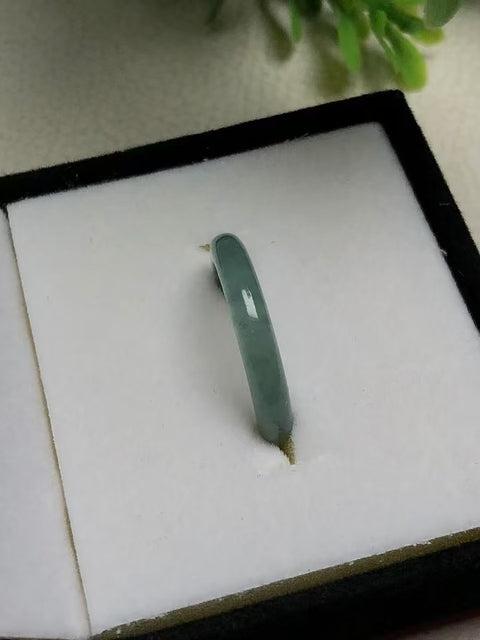 Cincin kalung kalung cincin barang dari batu giok alami ukuran 18mm batu giok bersih, halus, dan hangat Termasuk ongkos kirim dan pajak