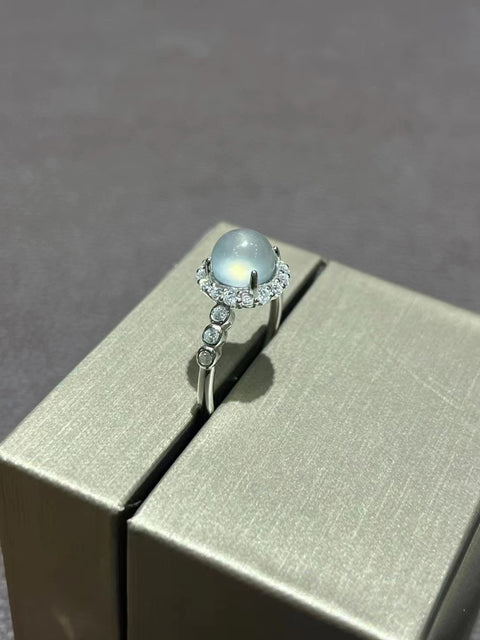 Cincin Giok Cui Alami 925 Pengaturan Perak & nbsp; Ukuran 8mm & nbsp; Giok itu bersih, halus dan hangat; Gayanya sederhana dan elegan; Sudah termasuk ongkos kirim dan pajak.
