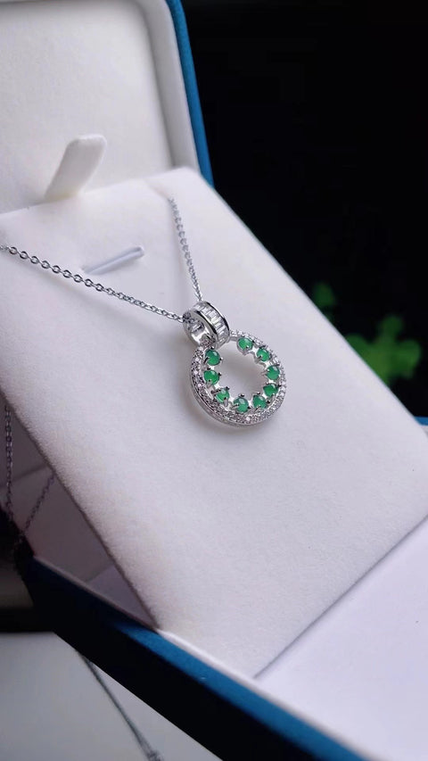 Batu Giok Guatemala Alami 925 Perak Pengaturan Ukuran 1,8 * 1,2 mm Termasuk pajak pengiriman.