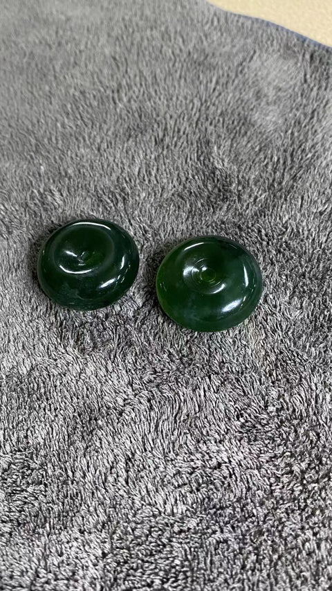 Liontin Perdamaian Giok Cui Alami Ukuran 25,5 * 10mm Liontin Perdamaian Warna Indah Termasuk pajak pengiriman.