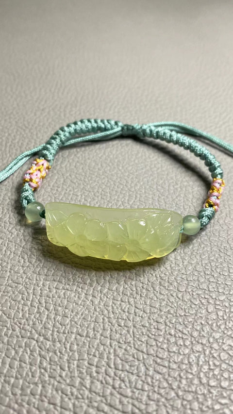 Kedamaian dan kebahagiaan: gelang giok Xiuyan yang indah, diukir dengan tangan, spesifikasi: 43✖️16.5mm, termasuk pengiriman dan pajak