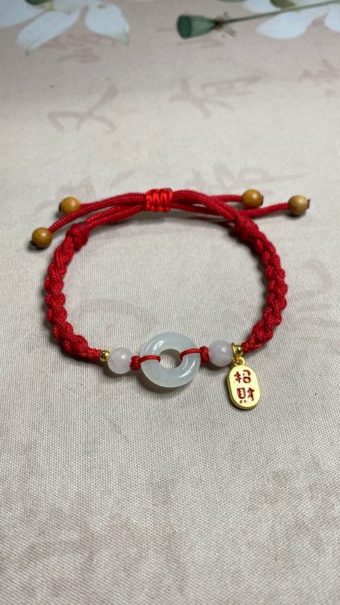Gelang giok Hetian yang indah, dengan aksesori yang indah, ukuran yang dapat disesuaikan, spesifikasi: 15mm, sudah termasuk ongkos kirim dan pajak
