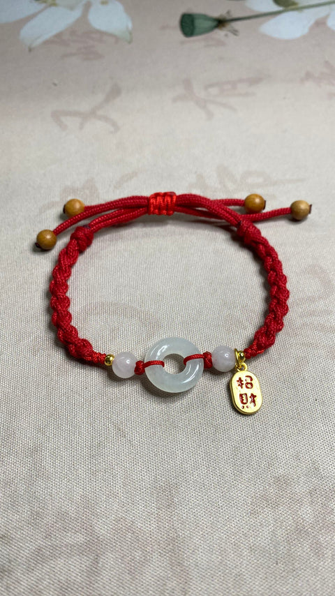 Gelang giok Hetian yang indah, dengan aksesori yang indah, ukuran yang dapat disesuaikan, spesifikasi: 15mm, sudah termasuk ongkos kirim dan pajak