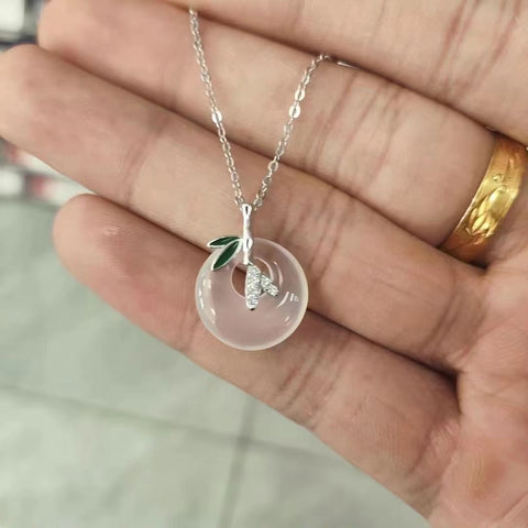 Kalung Bambu Akik Alami Gaya Bambu Bambu Gaya Cina Desain Ceruk Kalung Kerah 925 Perak Termasuk Ongkos Kirim & Pajak