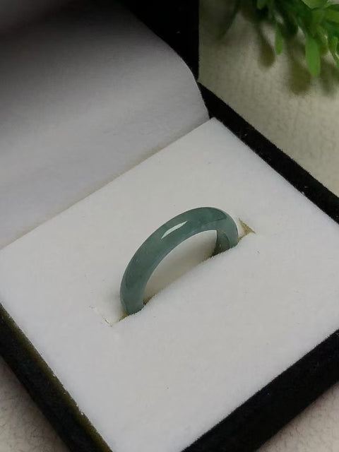 Cincin kalung kalung cincin barang dari batu giok alami ukuran 18mm batu giok bersih, halus, dan hangat Termasuk ongkos kirim dan pajak