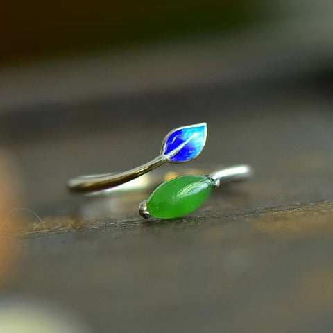 Set Cincin Mata Kuda Berenamel Jasper Alami dari Perak 925 Ukuran 4 * 8mm Giok bersih, halus dan hangat Termasuk ongkos kirim dan pajak.