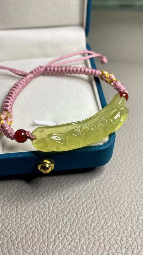 Gelang Giok Alami Ukuran 50 * 12.8mm Gaya Ukiran Tangan yang Dapat Disesuaikan Termasuk pajak pengiriman.